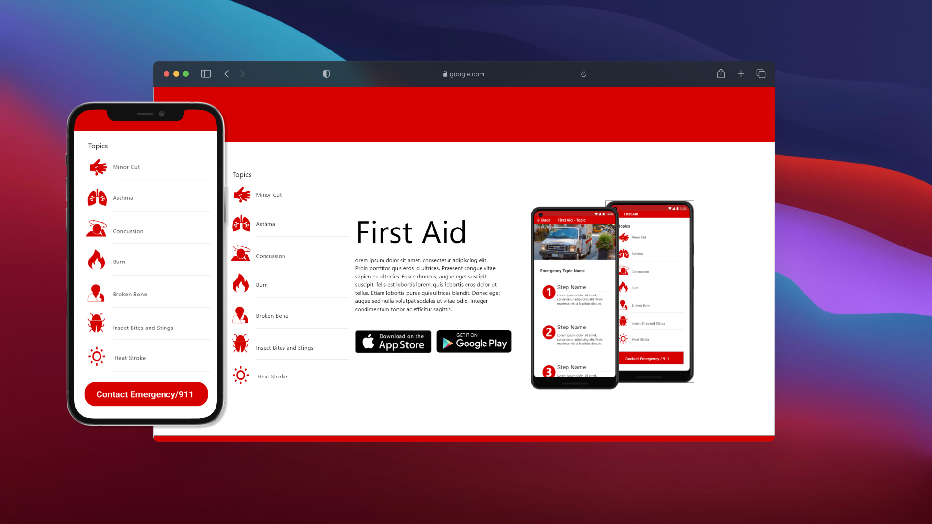 The First Aid App